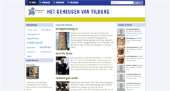 Desktop Screenshot of geheugenvantilburg.nl