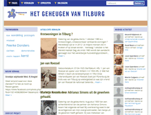 Tablet Screenshot of geheugenvantilburg.nl